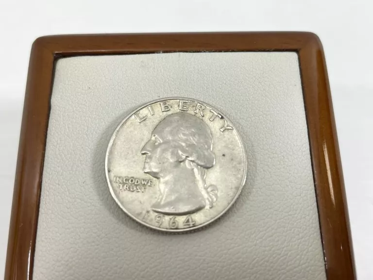 MONETA QUARTER DOLLAR 1964 WASZYNGTON USA
