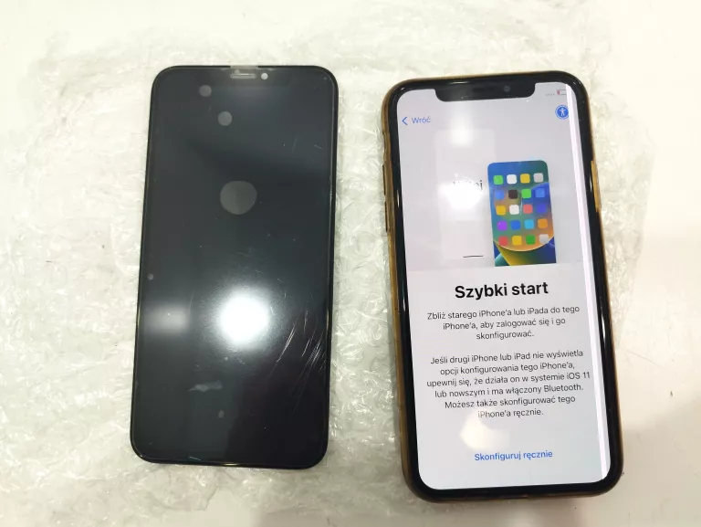 TELEFON IPHONE X 256GB DO WYMIANY SZYBKA ZESTAW
