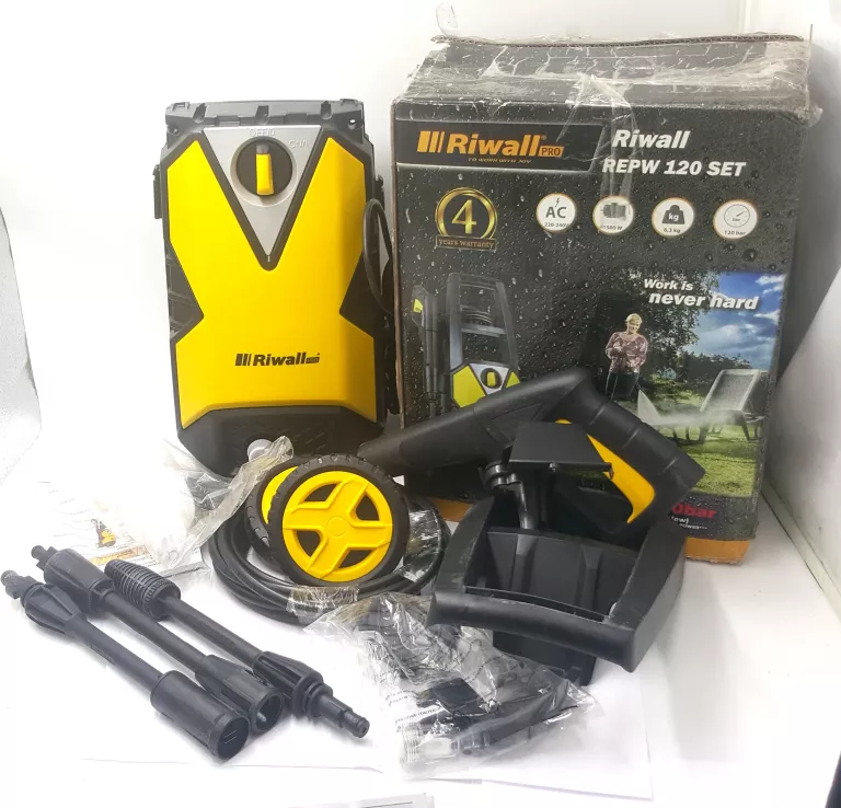 MYJKA CIŚNIENIOWA RIWALL REPW 120 SET
