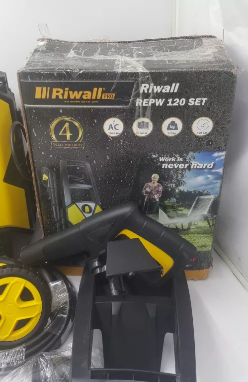 MYJKA CIŚNIENIOWA RIWALL REPW 120 SET