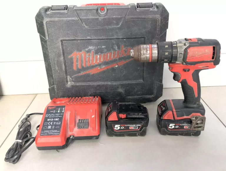 WIERTARKO-WKRĘTARKA MILWAUKEE M18 CBLPD-502C OPIS!