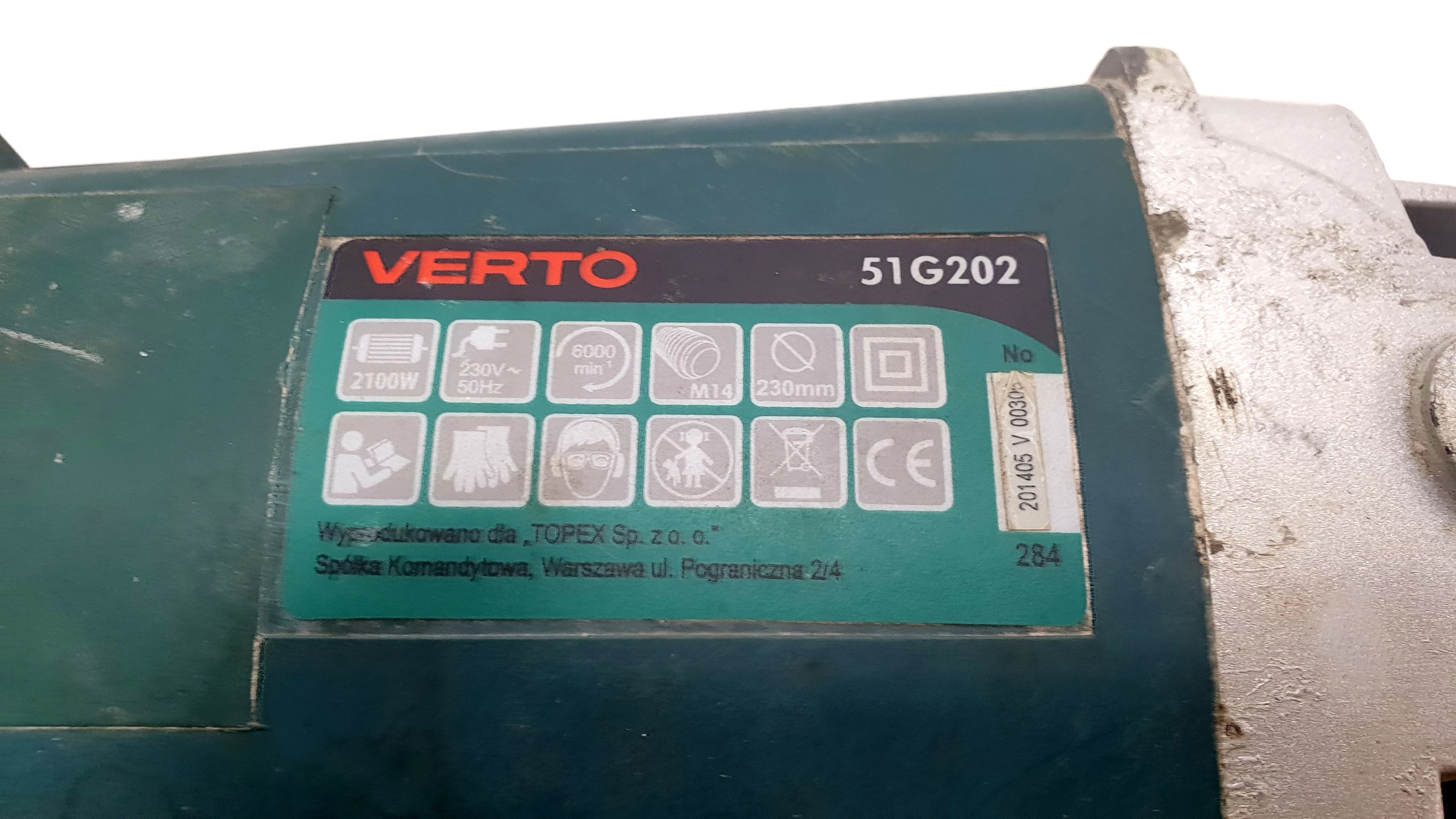 szlifierka-katowa-verto-51g202-2100-w-230mm-rodzaj-zasilania-sieciowe