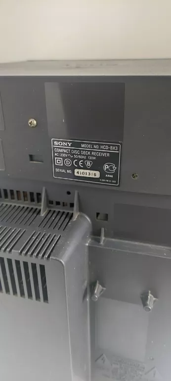 WIEŻA SONY MHC-BX3 MP3