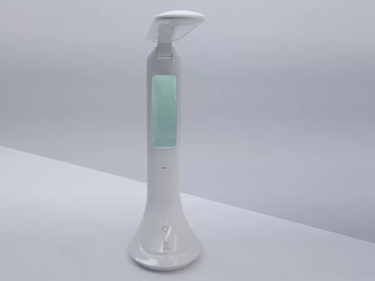 LAMPKA BIURKOWA COLOGNI Z WYŚWIETLACZEM USB BIAŁA