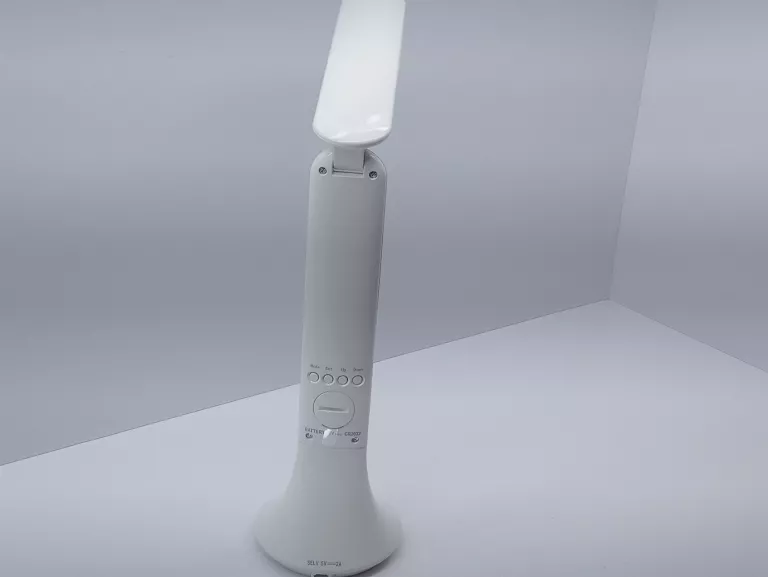 LAMPKA BIURKOWA COLOGNI Z WYŚWIETLACZEM USB BIAŁA