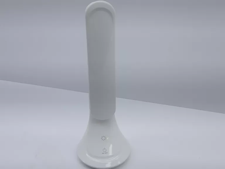 LAMPKA BIURKOWA COLOGNI Z WYŚWIETLACZEM USB BIAŁA