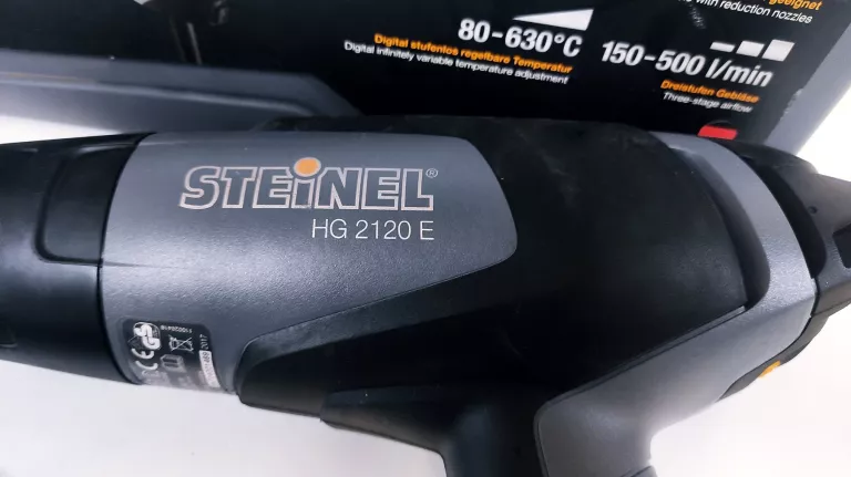 OPALARKA STEINEL HG 2120 E, WALIZKA, ACKESORIA