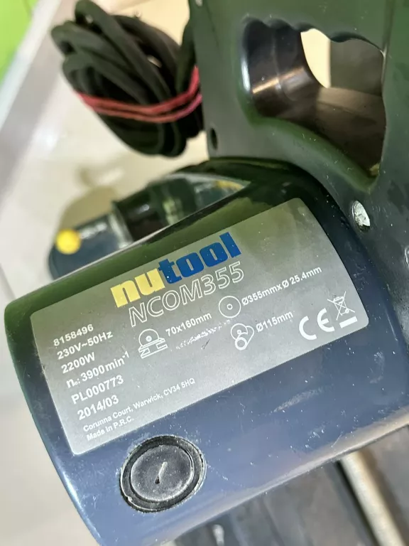 NUTOOL PRZECINARKA DO METALU NCOM355