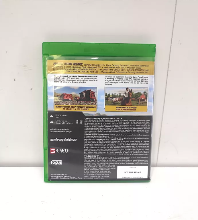 GRA XBOX ONE FARMING SIMULATOR 19 PREMIUM EDITION