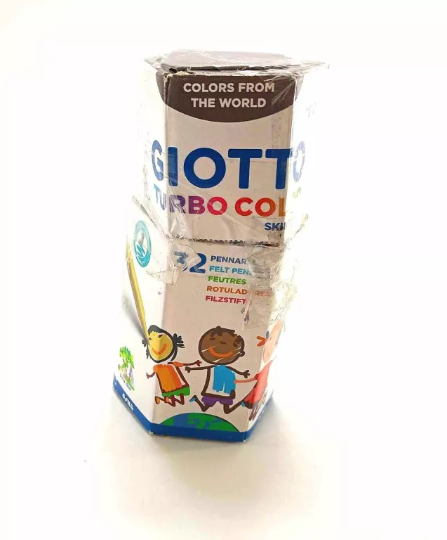 FLAMASTRY GIOTTO 32 SZT 8 KOLORÓW KOLORY SKÓRY