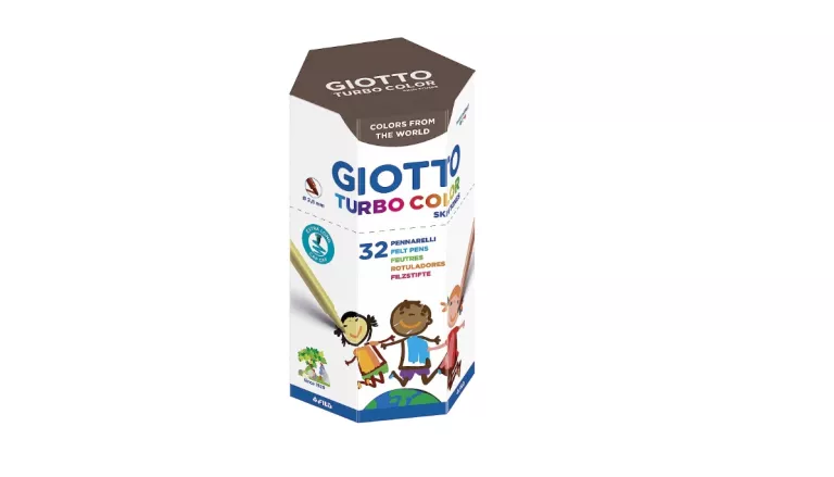 FLAMASTRY GIOTTO 32 SZT 8 KOLORÓW KOLORY SKÓRY