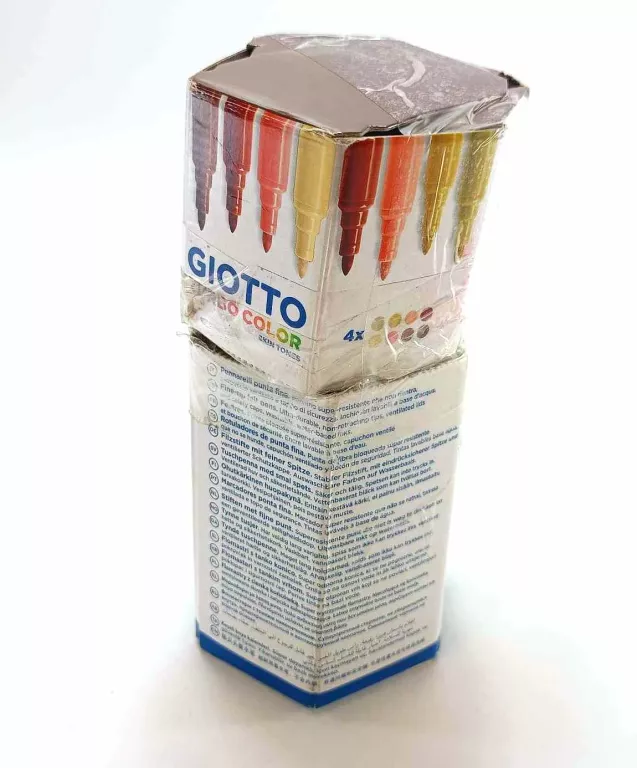 FLAMASTRY GIOTTO 32 SZT 8 KOLORÓW KOLORY SKÓRY