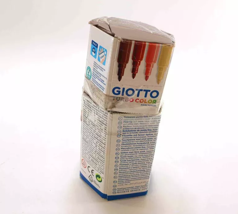 FLAMASTRY GIOTTO 32 SZT 8 KOLORÓW KOLORY SKÓRY