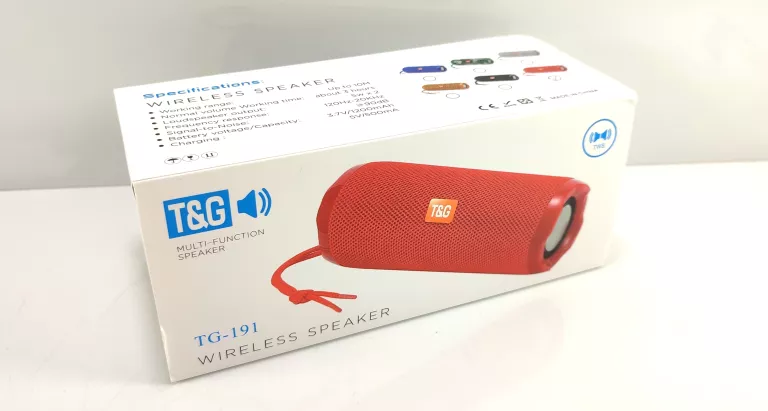 GŁOŚNIK BLUETOOTH T&G TG-191