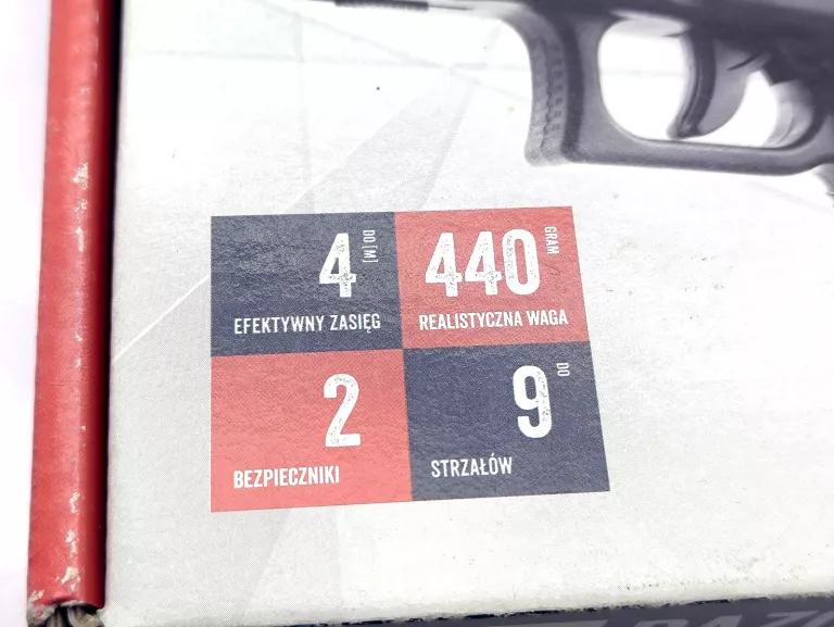 PISTOLET GAZOWY RAZORGUN RMG-19 PRO #JAK NOWY