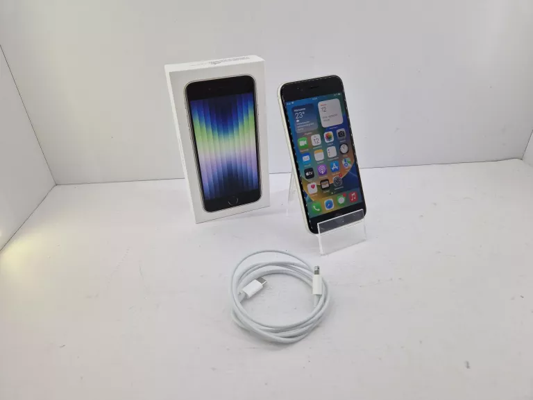 TELEFON IPHONE SE 2022 64GB D/S KOMPLET