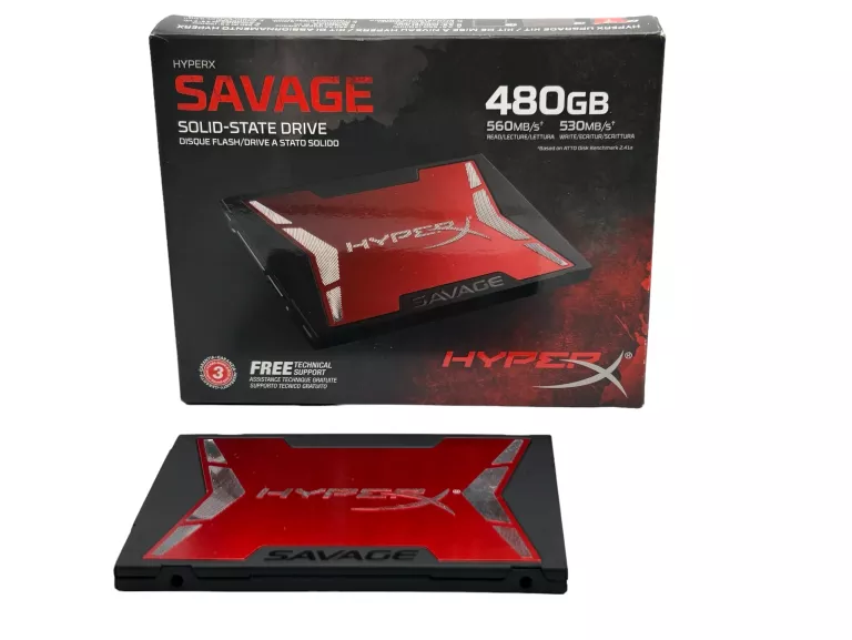 DYSK SSD KINGSTON HYPERX SAVAGE 480GB 2,5" SATA 3