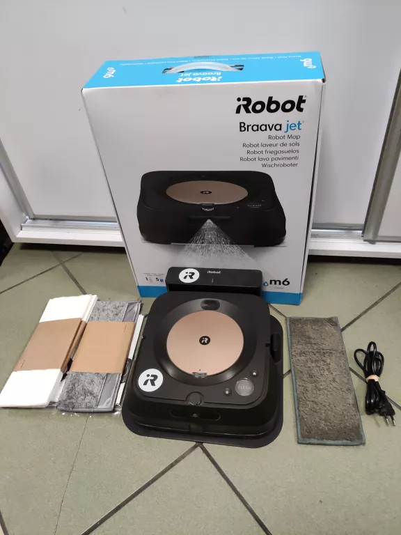 IROBOT BRAAVA JET M6 M6132 KOMPLET