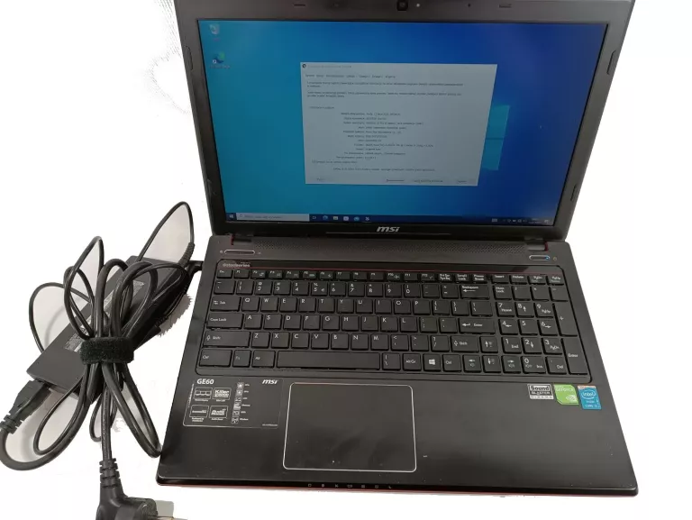 LAPTOP MSI GE60