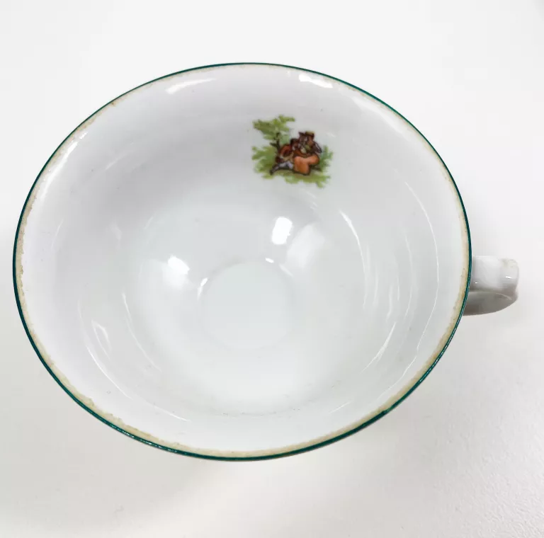 ZESTAW PORCELANY WALBRZYCH 6 FILIŻANEK