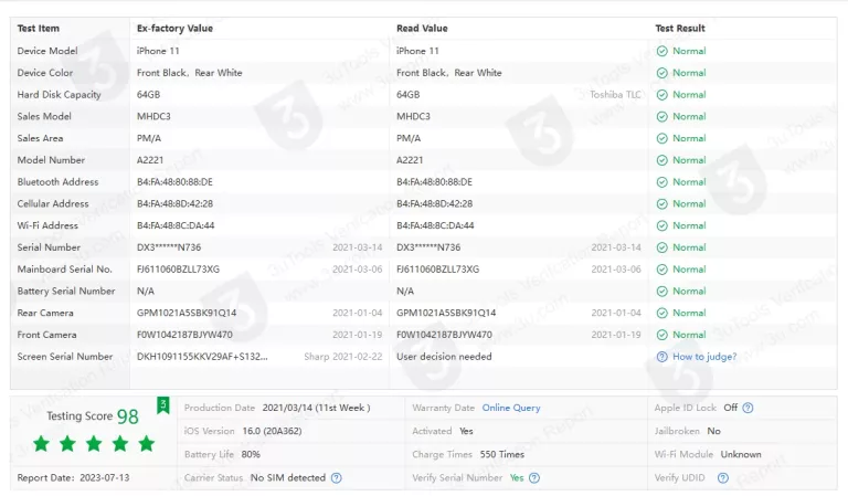 telefon-iphone-11-64gb-bateria-80-stan-uzywany