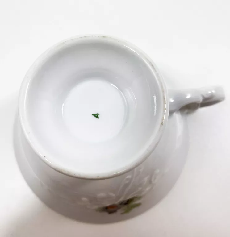 ZESTAW PORCELANY WALBRZYCH 6 FILIŻANEK
