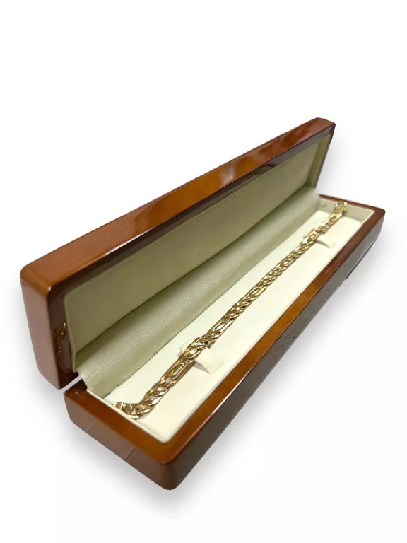 ELEGANCKA BRANSOLETKA FIGARO 585/12,71G/21CM