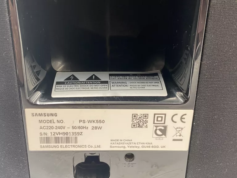 SOUNDBAR SAMSUNG HW-K550 + SUBWOOFER 340W