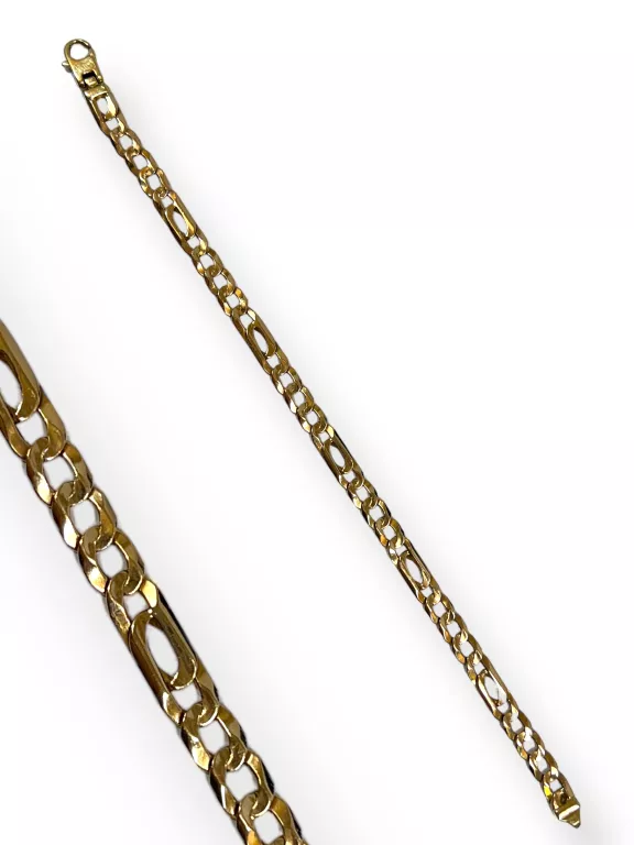 ELEGANCKA BRANSOLETKA FIGARO 585/12,71G/21CM