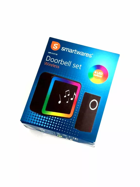 DZWONEK BEZPRZEWODOWY SMARTWARES CZARNY