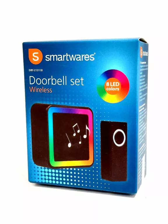 DZWONEK BEZPRZEWODOWY SMARTWARES CZARNY