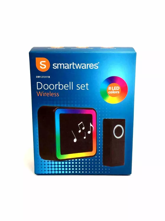 DZWONEK BEZPRZEWODOWY SMARTWARES CZARNY