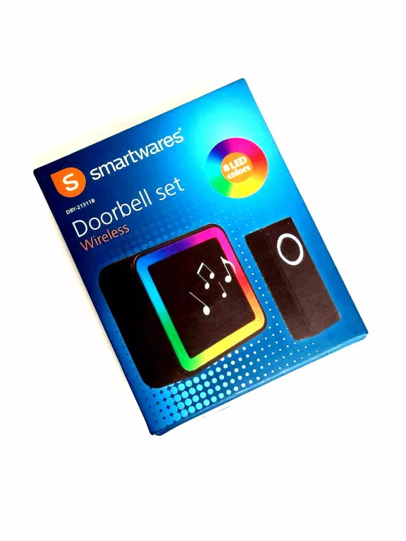 DZWONEK BEZPRZEWODOWY SMARTWARES CZARNY