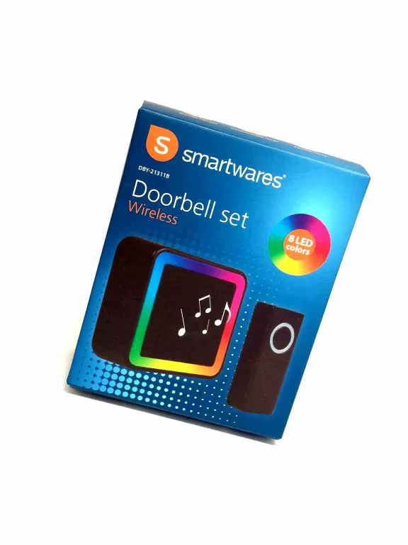 DZWONEK BEZPRZEWODOWY SMARTWARES CZARNY