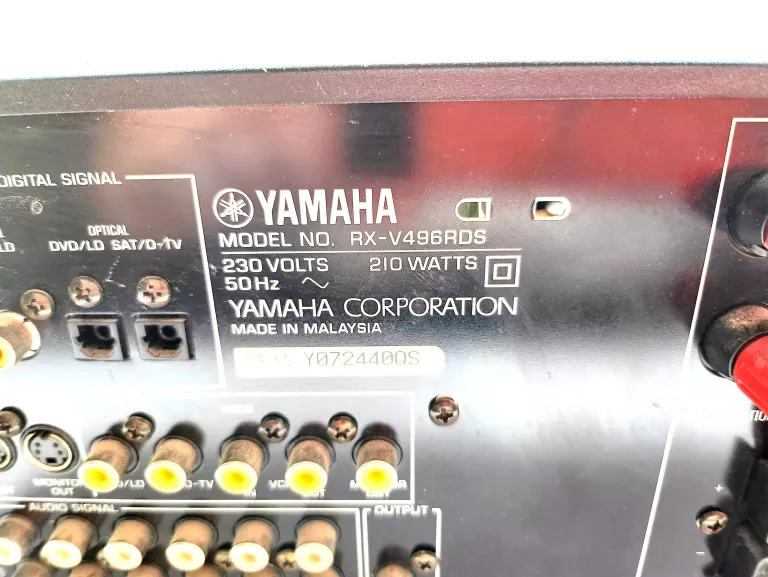 AMPLITUNER YAMAHA RX-V496RDS + PILOT