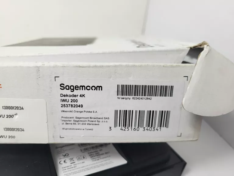 dekoder-4k-sagemcom-orange-iwu-200-stan-uzywany