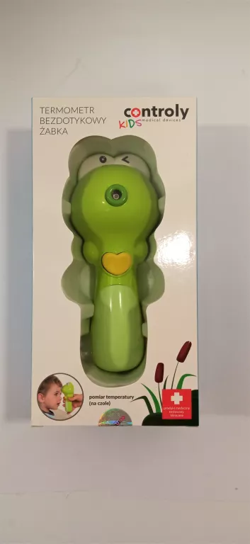 TERMOMETR BEZDOTYKOWY ŻABKA