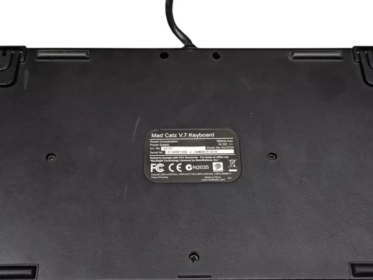 KLAWIATURA MAD CATZ MODEL KU-0728