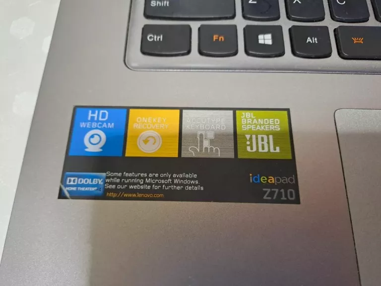 LENOVO IDEAPAD Z710 I7 8GB RAM 1TB DYSK WIN8