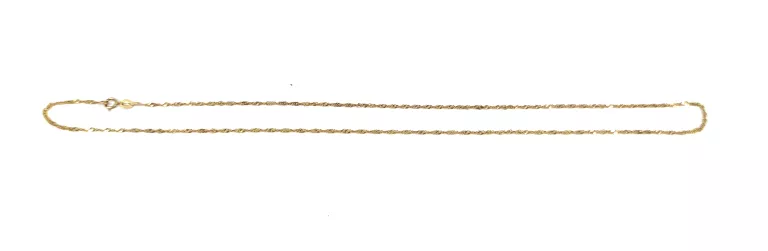 ZŁOTY ŁAŃCUSZEK 333 - 45CM - 1,28G