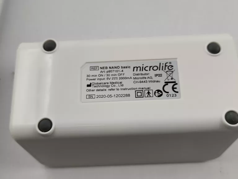 KOMPAKTOWY INHALATOR MICROLIFE NEB NANO BASIC