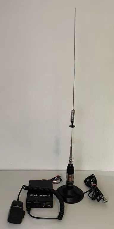 CB RADIO MIDLAND ALAN 100 PLUS + ANTENA PRESIDENT