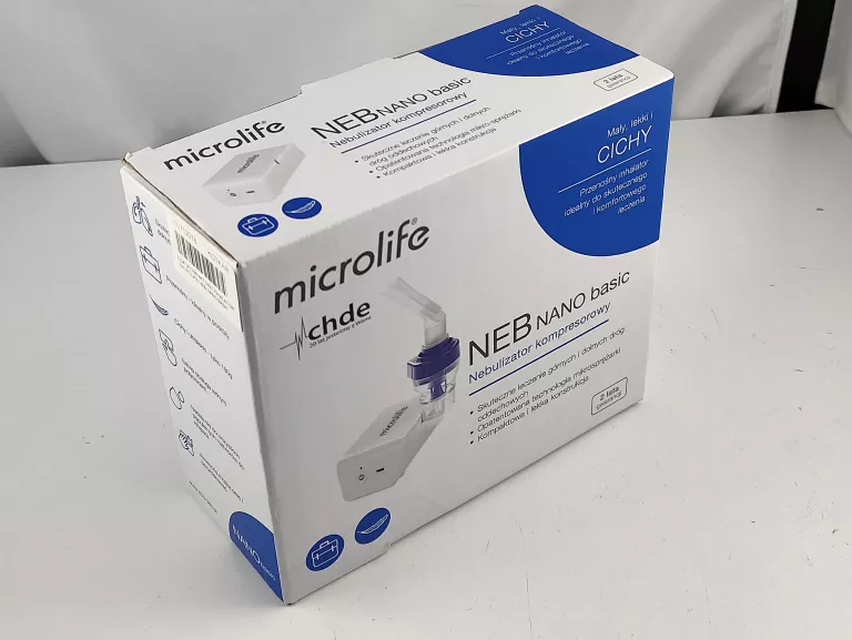 KOMPAKTOWY INHALATOR MICROLIFE NEB NANO BASIC