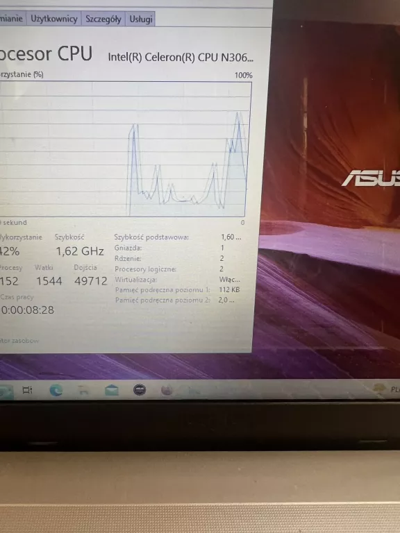 LAPTOP ASUS F540S 4GB/1TB+ZAS
