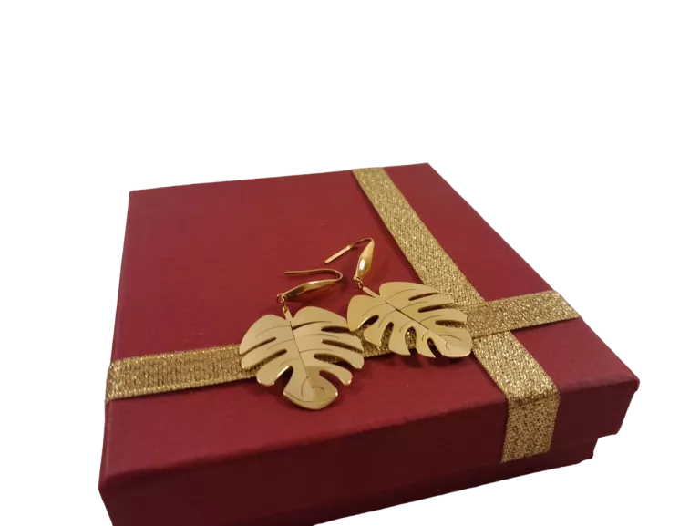 kolczyki-stal-pozlacana-duzy-lisc-monstery-toszecka-331-gliwice-g1