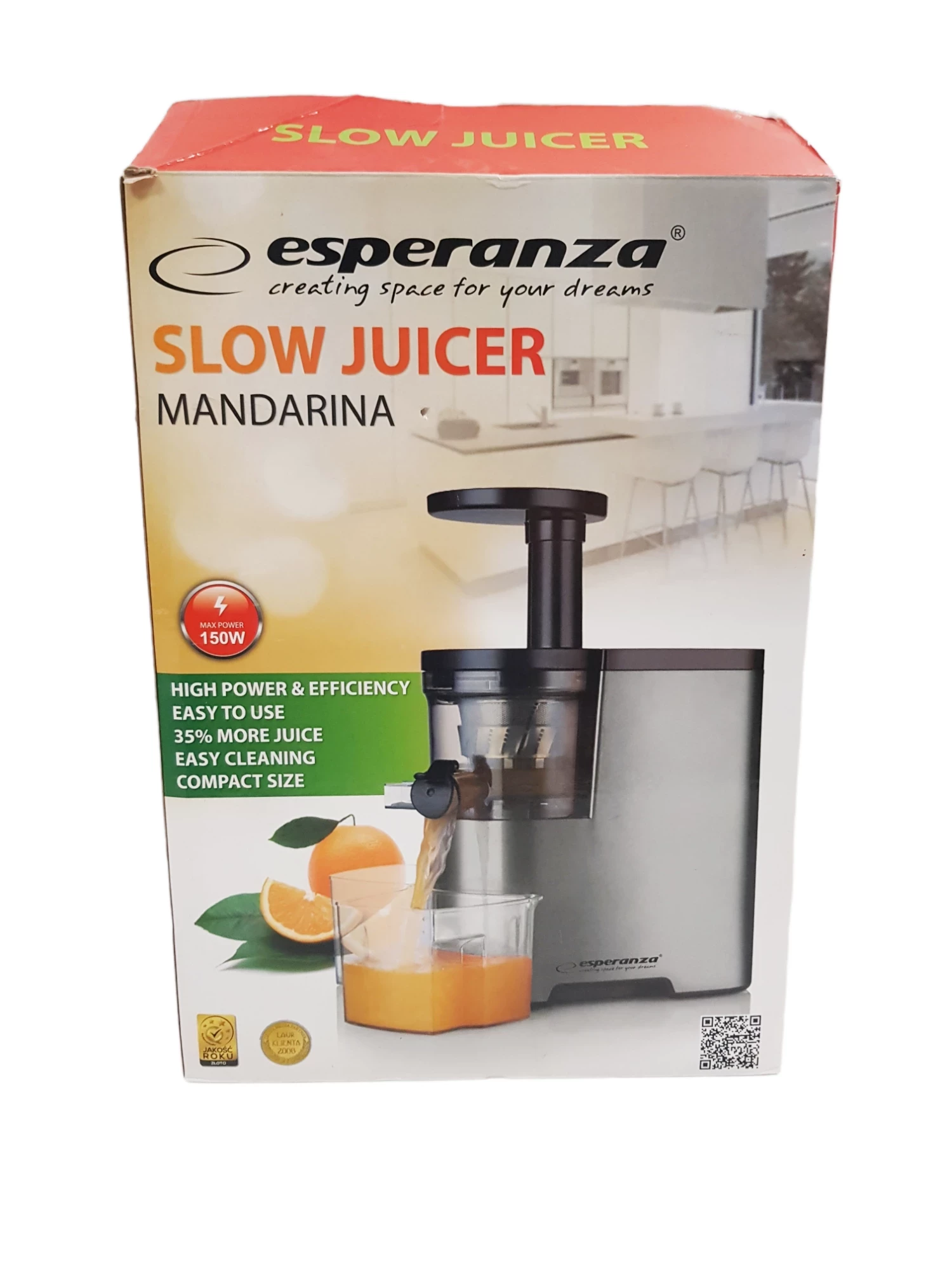 wyciskarka-wolnoobrotowa-esperanza-mandarina-witosa-39-krakow