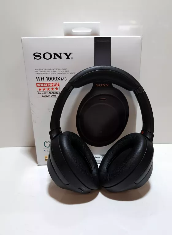 SŁUCHAWKI BEZPRZEWODOWE SONY WH-1000XM3