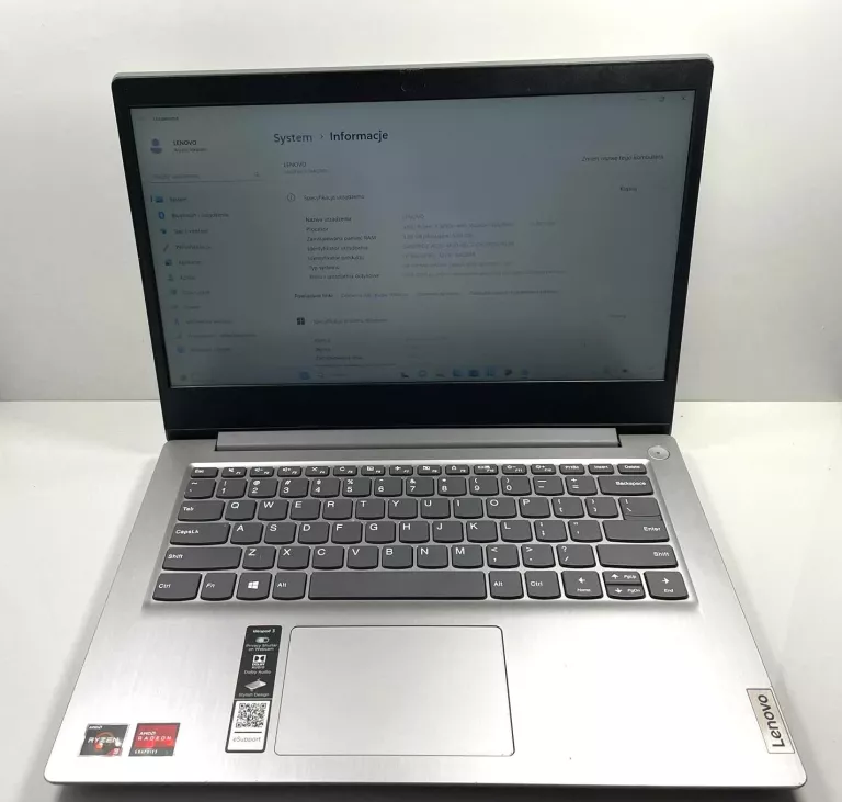 LAPTOP LENOVO IDEAPAD 3 RYZEN 3/256SSD/8RAM