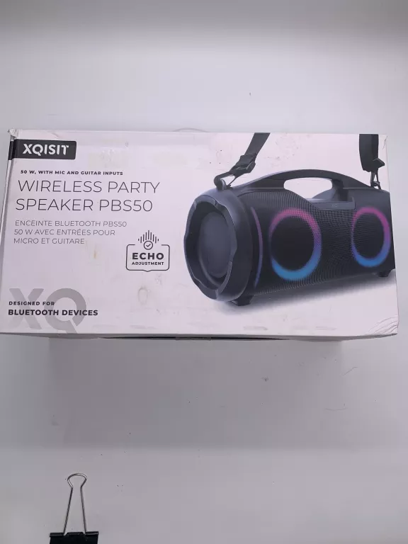 GŁOŚNIK XQISIT PARTY BOOM SPEAKER 50W DSP