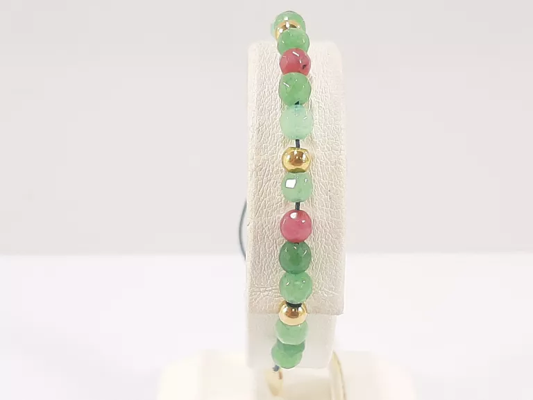 bransoletka-stal-pozlacana-zielono-rubinowe-korale-28-czerwca-177-poznan-ska-x